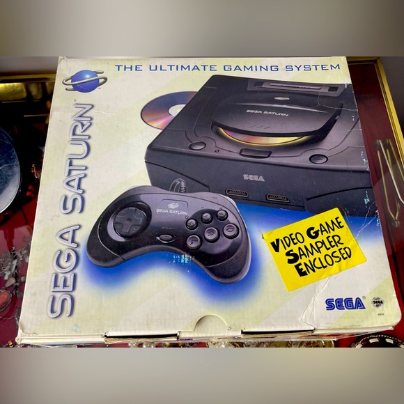 SOLD-1996 SEGA Saturn With Original Box tested and Working - Picture 1 of 16
